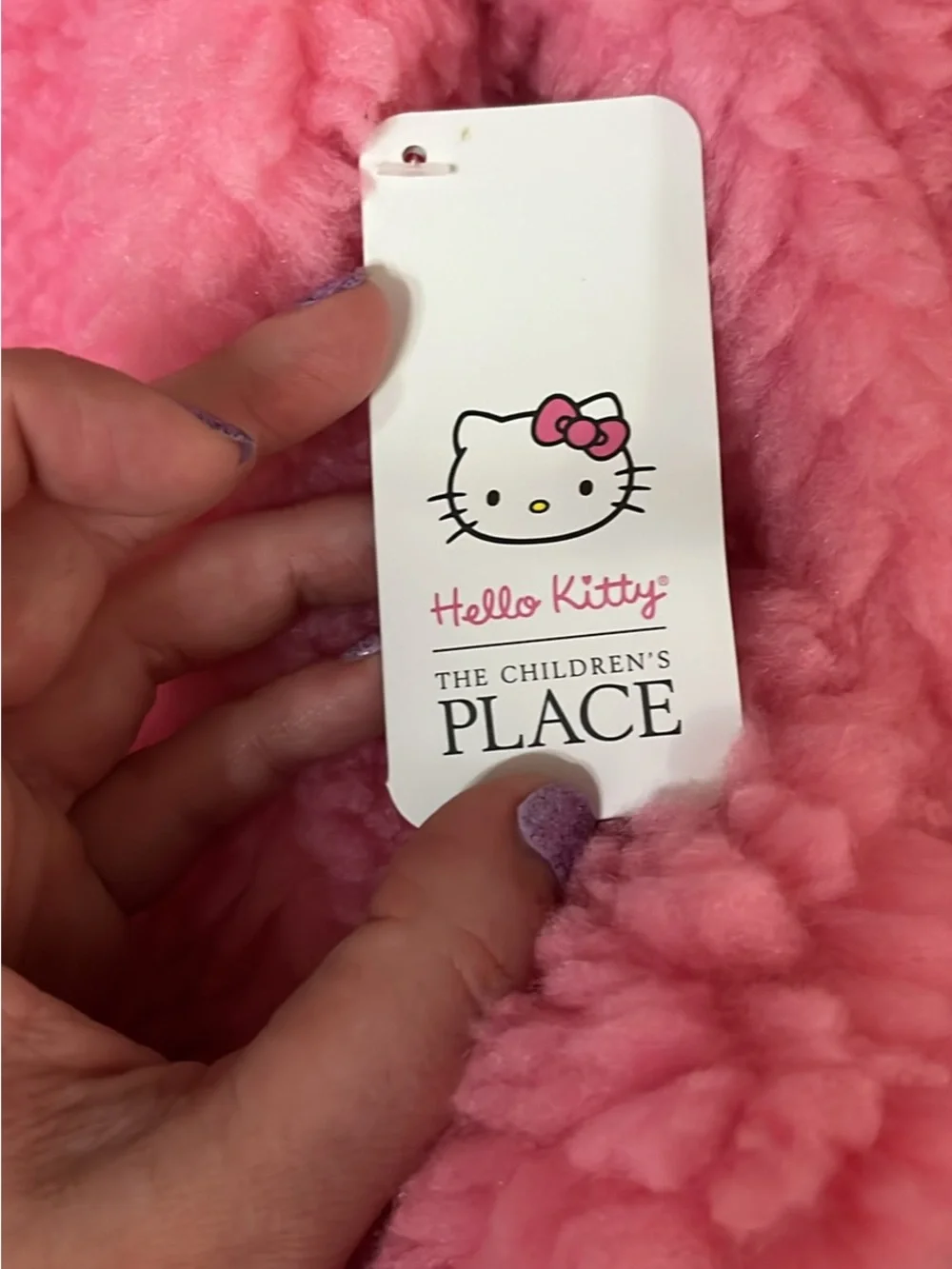 Hello Kitty Cozy Pink Sherpa Puffer Jacket for Kids